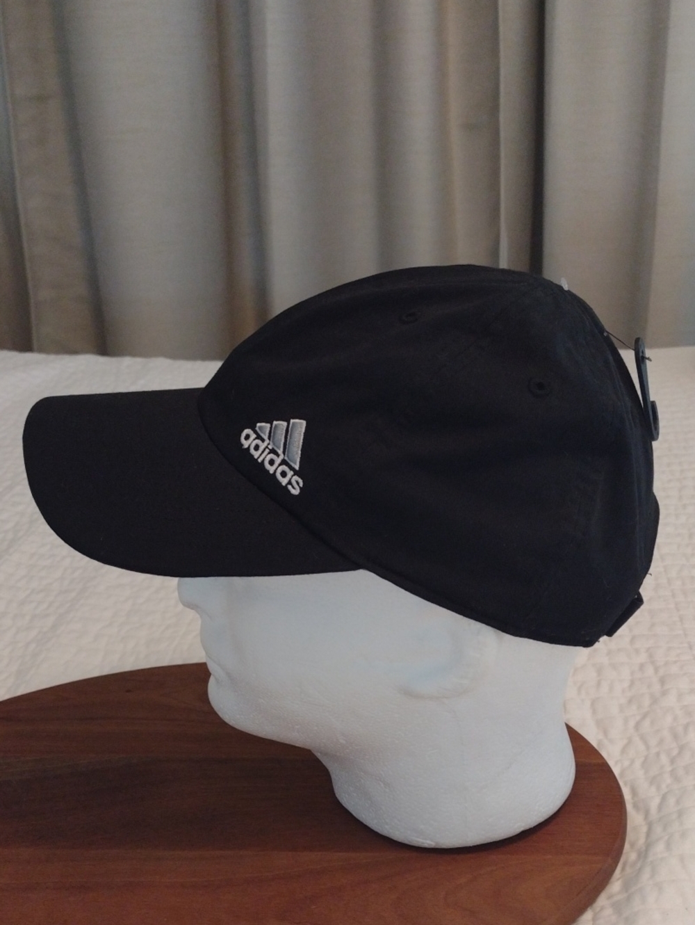 New adidas Women's Ball Cap Hat Black CW Squad Cap Climalite NWT